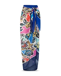Rainbow Oasis Cover-Up Sarong