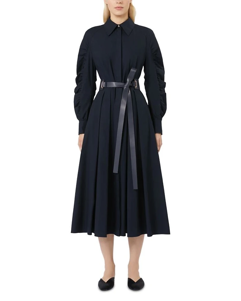Valdese Navy Shirt Dress