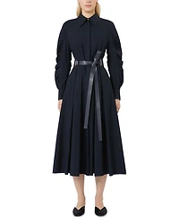 Valdese Navy Shirt Dress