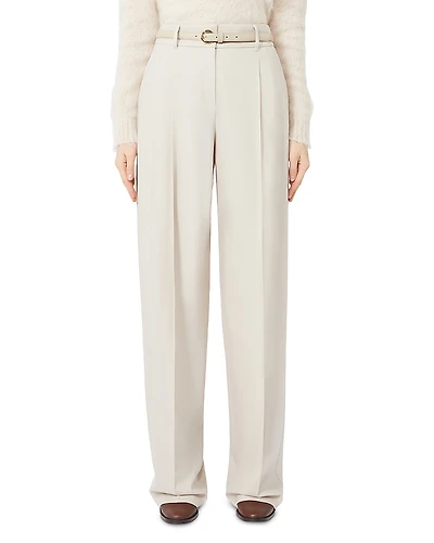 Max Mara Studio Entrata Belted Pants