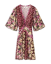 Indrea Keyhole Mini Dress