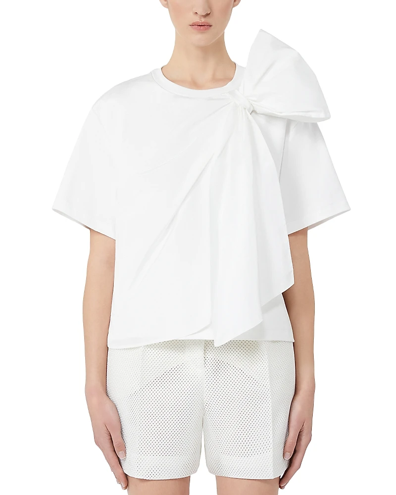 Max Mara Colle White Top