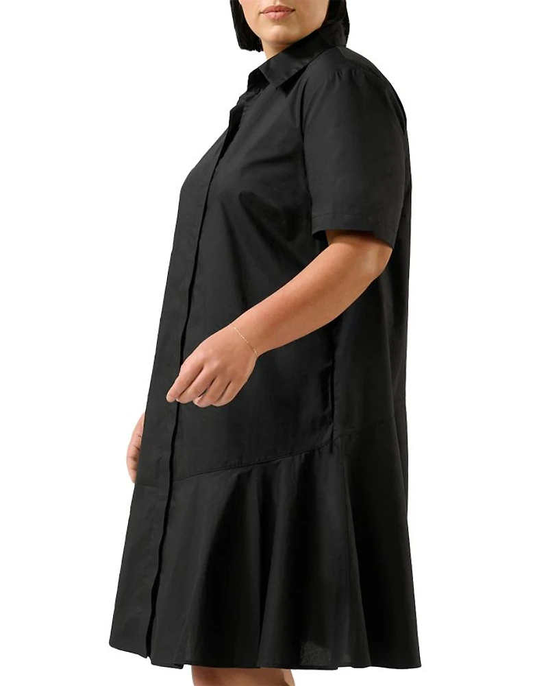 Obsidian Shirt Dress