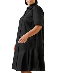 Obsidian Shirt Dress