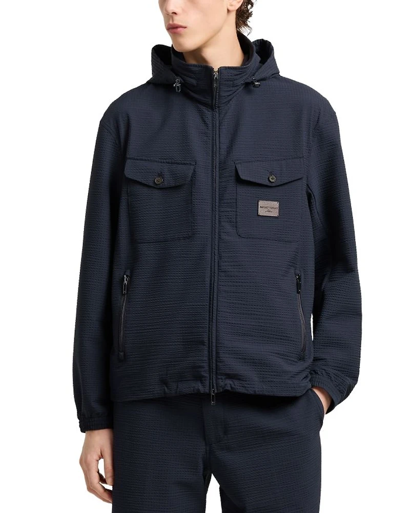 Zip Blouson Jacket