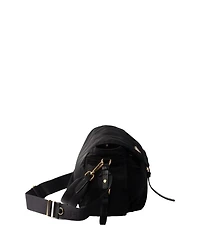 Explore Large Re-Nylon Shoulder Bag With Flap