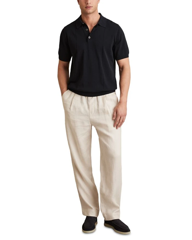 Asher Regular Fit Knit Polo