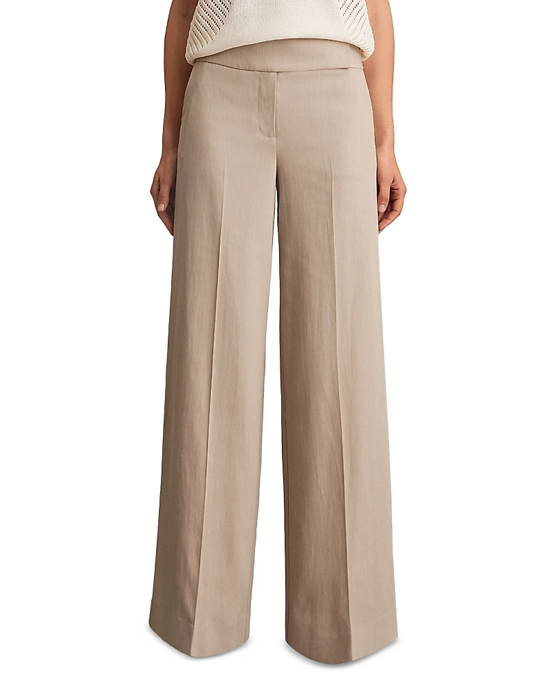 Reiss Petites Delilah Wide Leg Pants