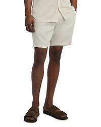 Onia Linen Fixed Waist 7.5 Shorts