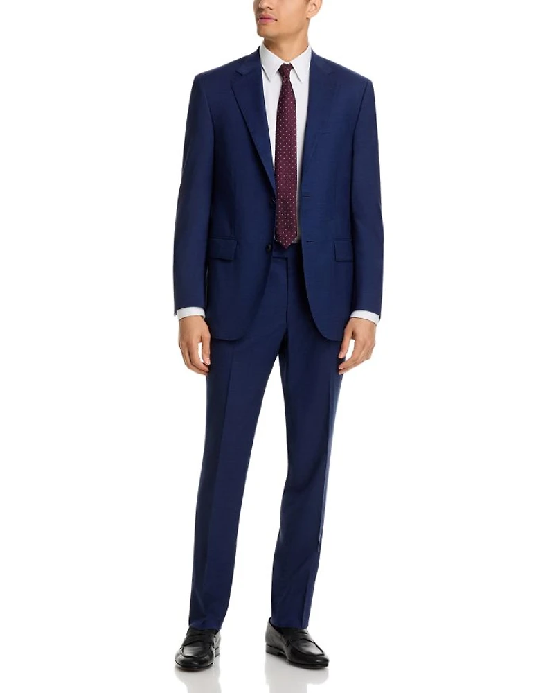 Flynn Micro Houndstooth Regular Fit Suit