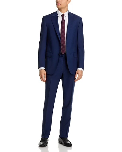Flynn Micro Houndstooth Regular Fit Suit