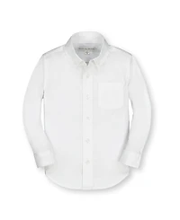 Hope & Henry Boys' Organic Poplin Button Down Shirt - Little Kid, Big Kid