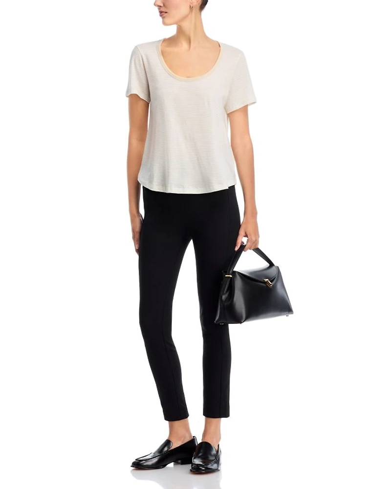 Cotton Short Sleeve Crewneck Tee