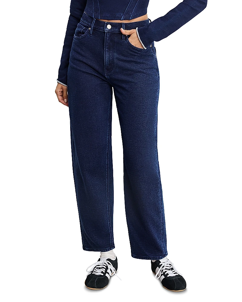 Good American Jeanius Barrel Sweatpants