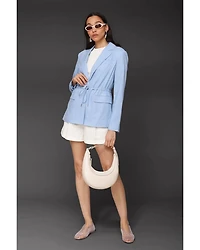 Drawstring Blazer