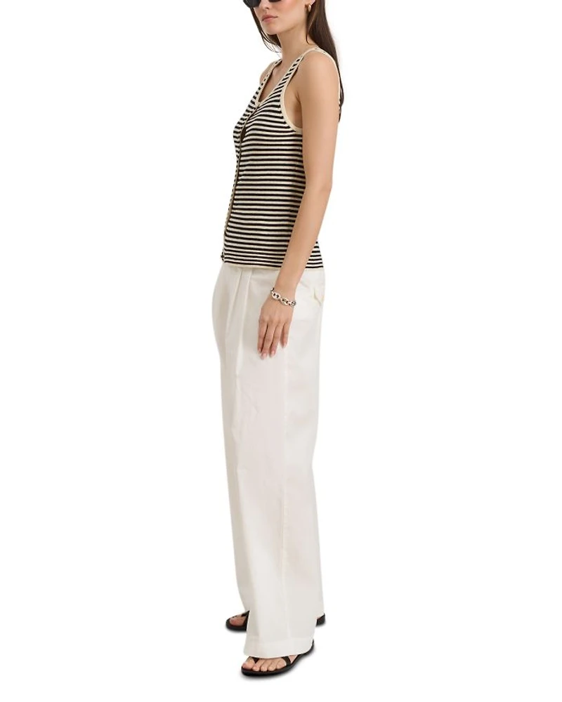 Striped Louisa Vest