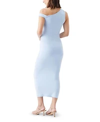 Luxe Knit Off Shoulder Dress
