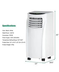 8,000BTU Portable Air Conditioner & Dehumidifier Function Remote