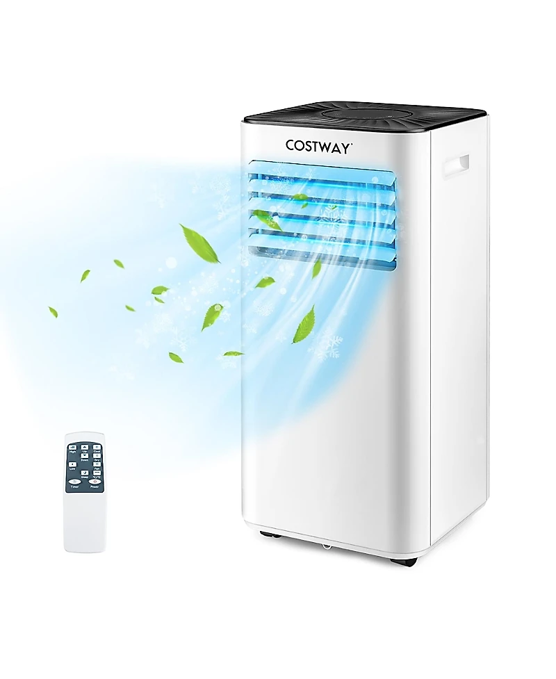 Costway Portable Air Conditioner 10000 Btu Evaporative Air Cooler Dehumidifier