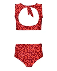 Girls' Amber Roar Allegra Swimwear Bikini Top and Bottom - Little Kid, Big Kid
