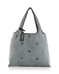 3.1 Phillip Lim Denim Market Grommet Tote