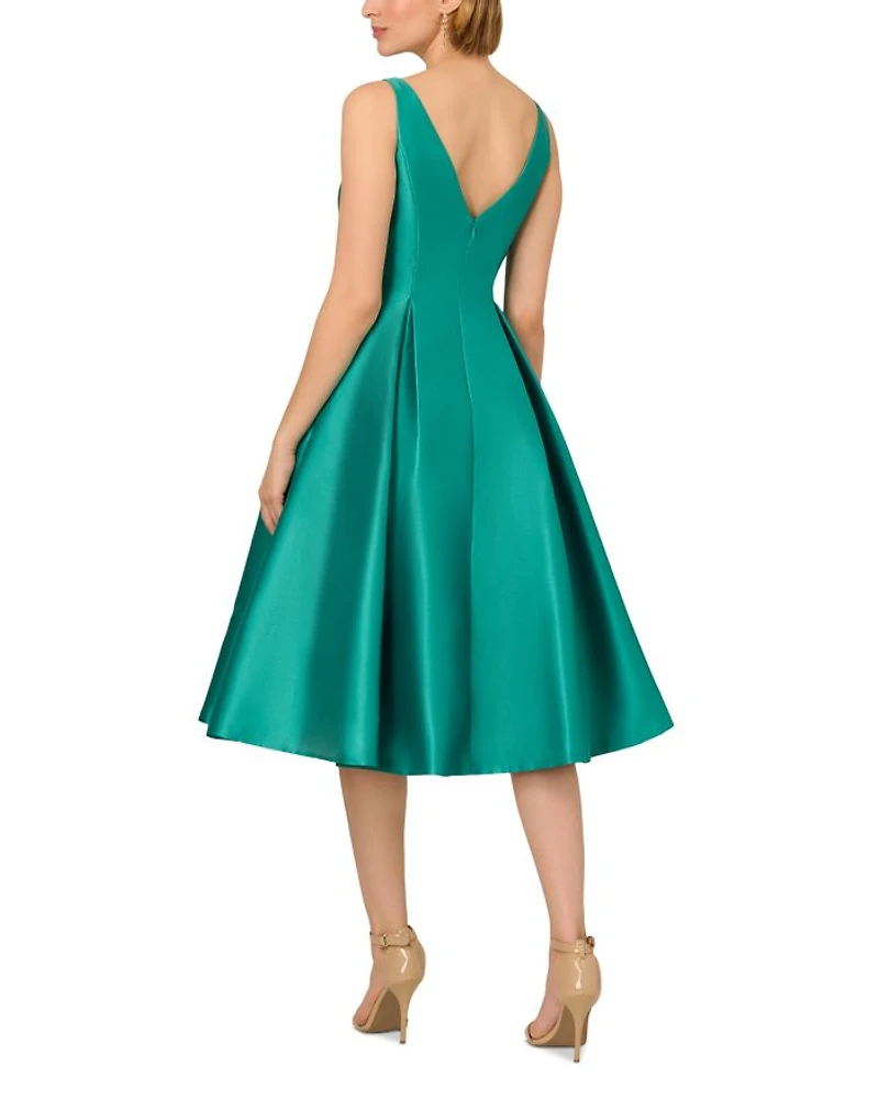 Sleeveless Tea-Length Dress