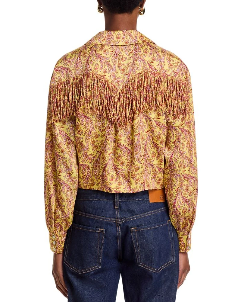 Fringe Charming Paisley Shirt