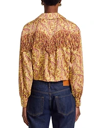 Fringe Charming Paisley Shirt