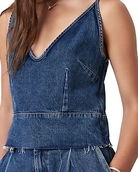 Lilah Denim Top