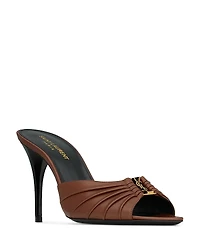 Saint Laurent Women's Babylone Mule Sandals