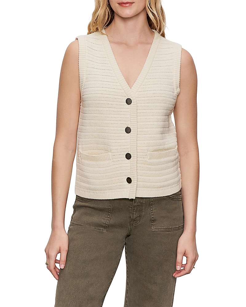 Sanctuary Textured Sweater Vest