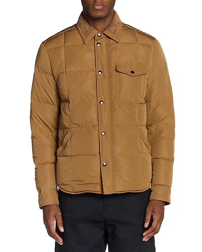 Moncler Marcilly Quilted Shirt Jacket