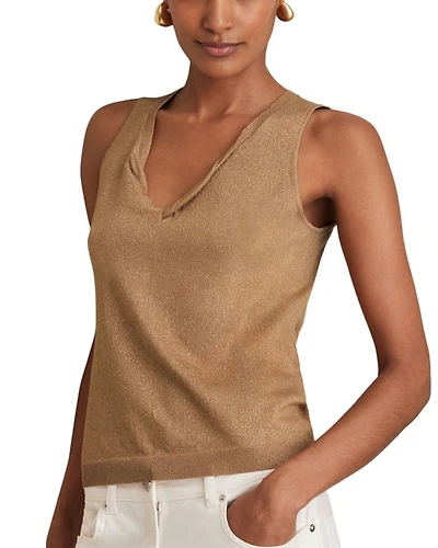 Sia Metallic Top