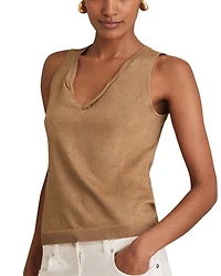 Sia Metallic Top