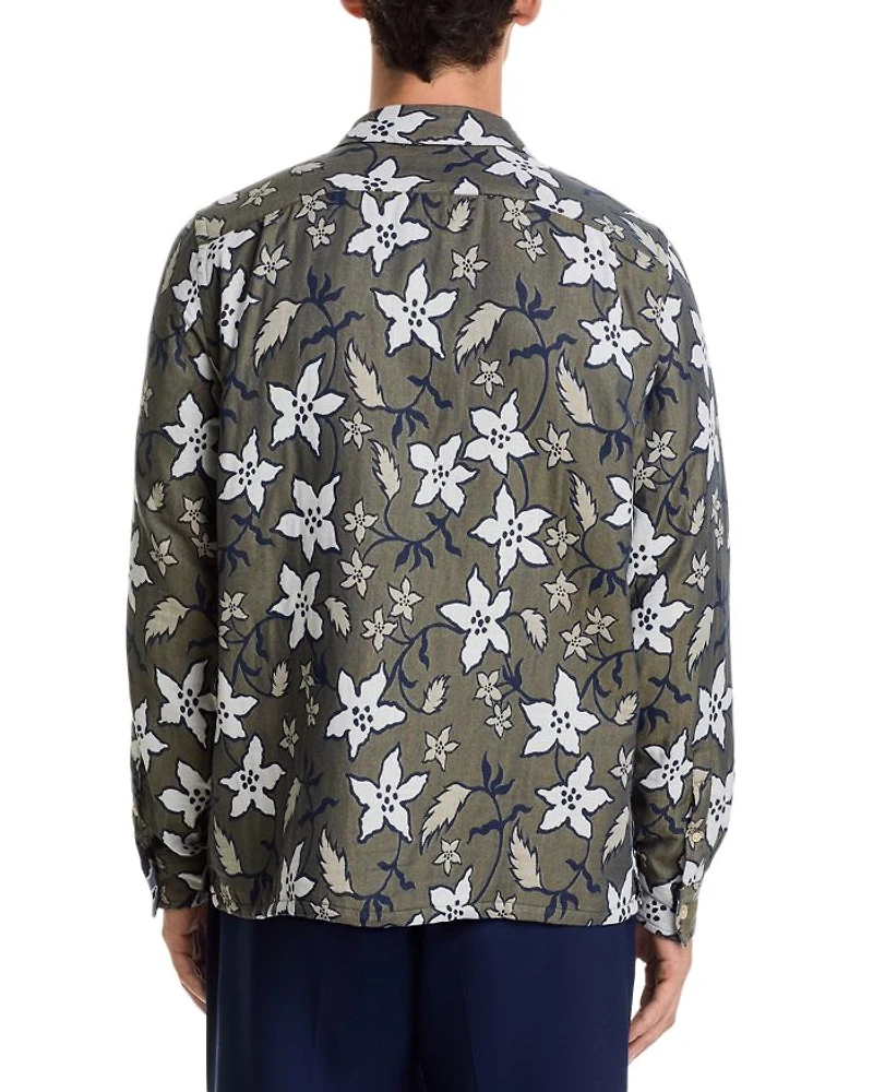 Regular Fit Floral Print Shirt