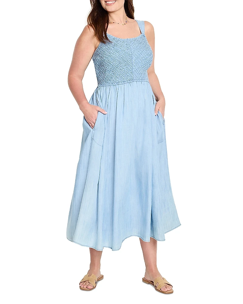 Nic+Zoe Plus Denim Sarah Dress