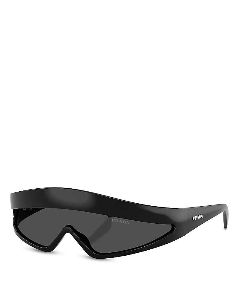 Prada Cat Eye Mask Sunglasses, 138mm