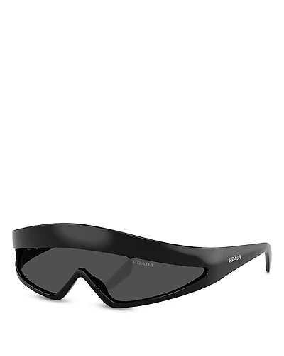 Prada Cat Eye Mask Sunglasses, 138mm