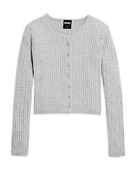 Girls' Tween Rory Crewneck Cardigan Sweater - Big Kid