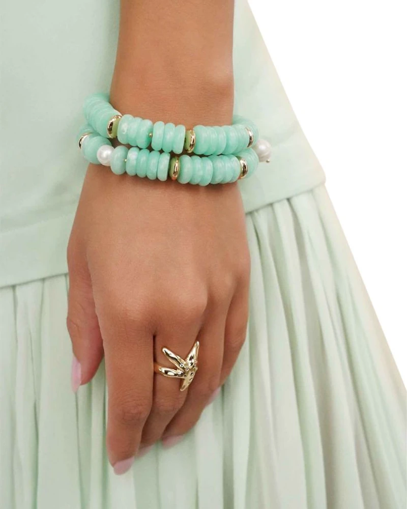 Saint Tropez Beaded Stretch Bracelets
