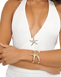 Starfish Luxe Cuff Bracelet