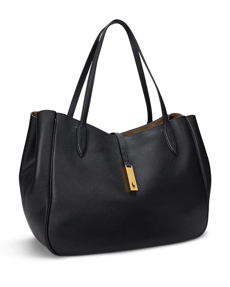 Polo ID Leather Large Tote