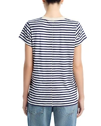 The Slub Stripe Tee