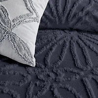 Chenille Medallion Bedding Set
