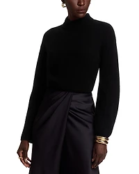 C by Bloomingdale's Cashmere Long Sleeve Mock Neck Pullover - Exclusive