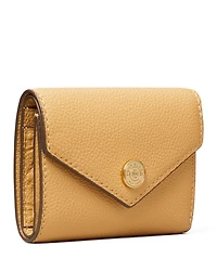 Pebble Leather Small Envelope Wallet