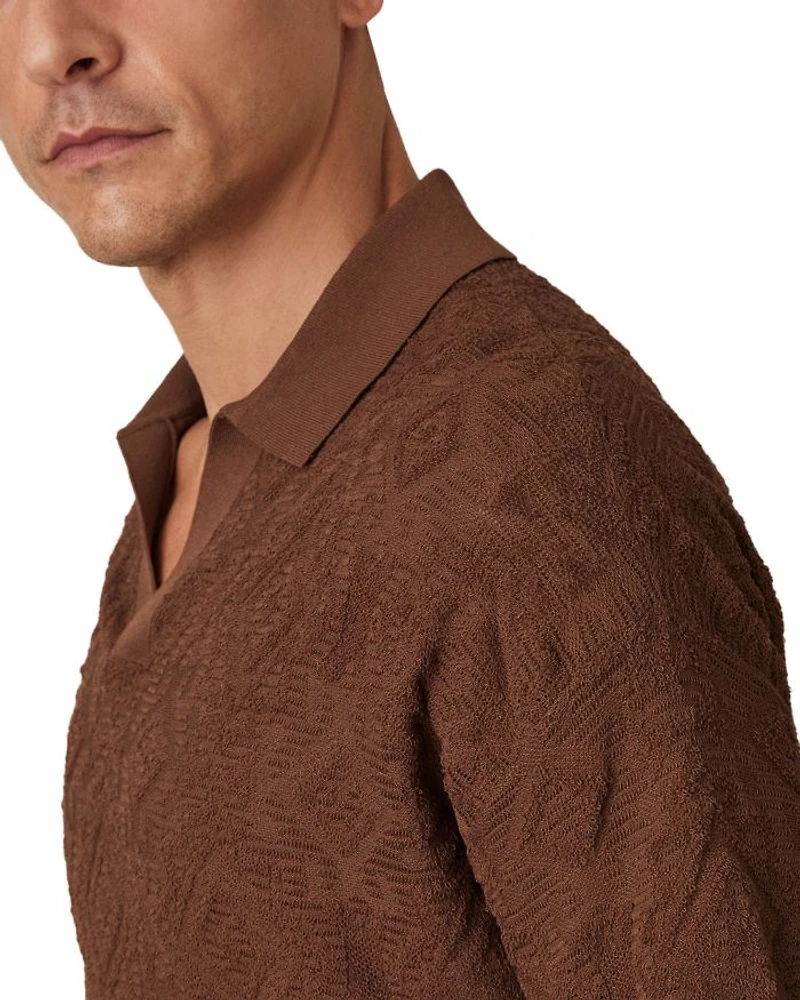 Banks Aztek Plush Polo Shirt