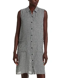 Eileen Fisher Linen Classic Collar Dress