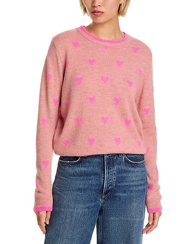 Essentiel Antwerp Isa Jacquard Heart Sweater
