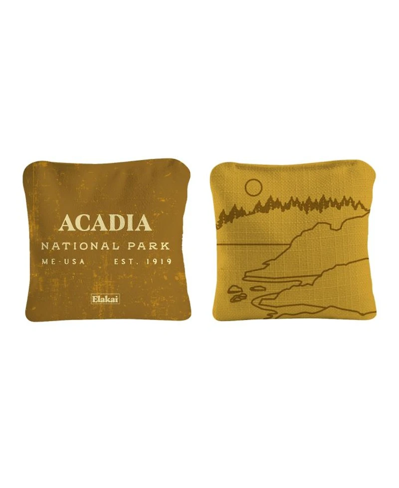 4x4 Acadia National Park Durasuede + Turbo Polyglide Pilot Versacraft Cornhole Bags
